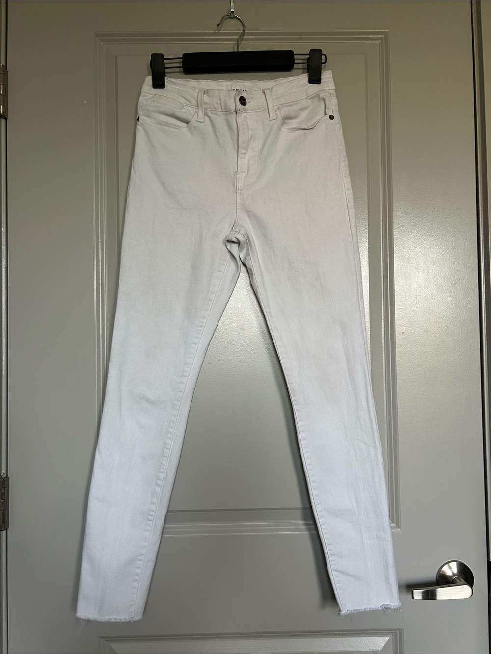 Frame Le High skinny Denim White Skinny Jeans